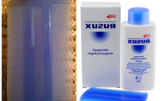 Shampoo Hygia per pidocchi e lendini sulla testa